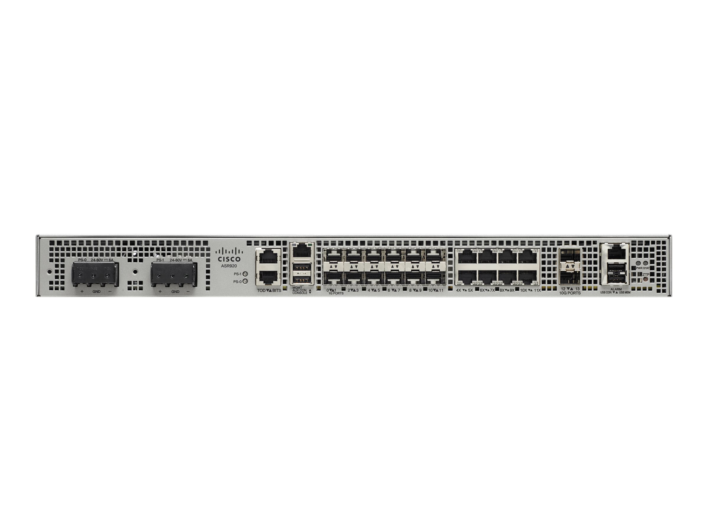 ASR-920-12CZ-D - Cisco ASR 920 - 10GbE router - Front-to-rear airflow