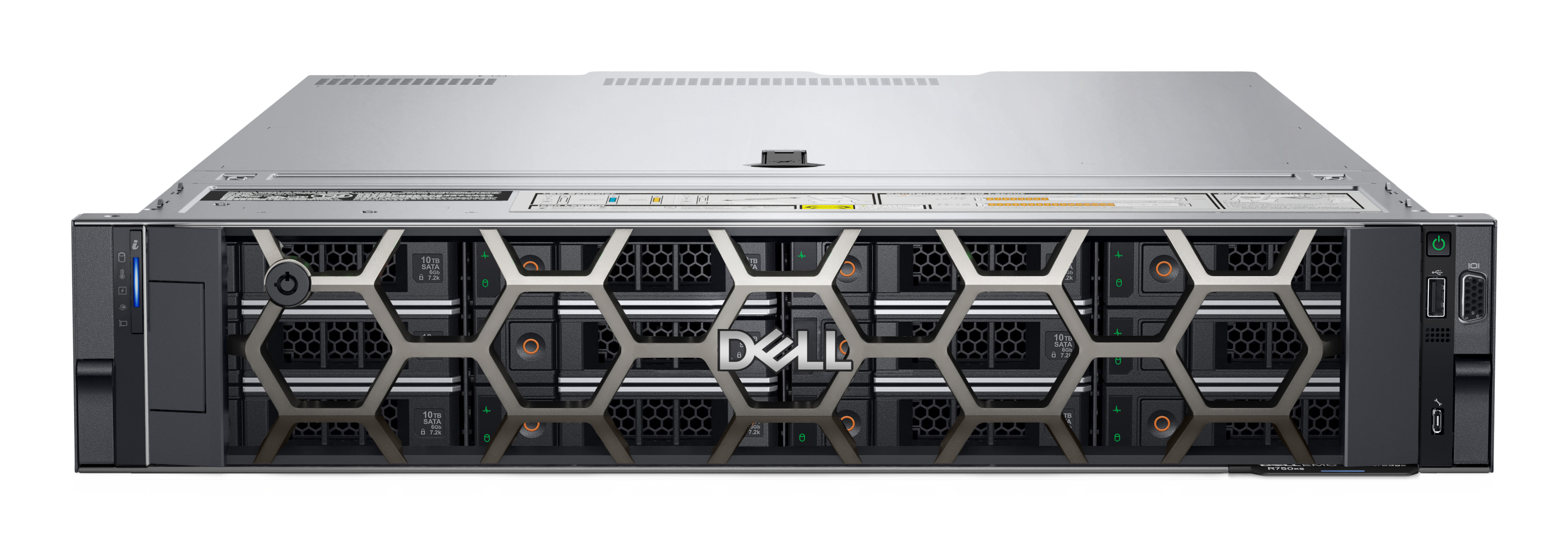 DP64C - Dell PowerEdge R750xs - Server - Rack-Montage - 2U - zweiweg - 1 x Xeon Silver 4309Y / 2.8 GHz - RAM 32 GB - SAS - Hot-Swap 8.9 cm (3.5")