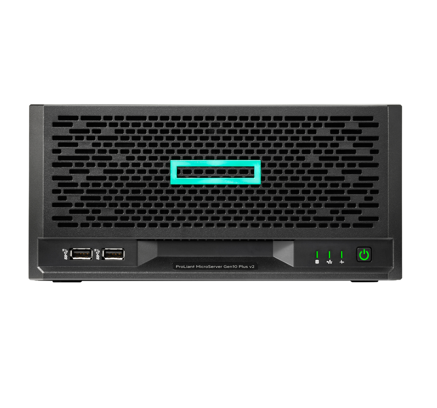 P54649-421 - HPE ProLiant MicroServer Gen10+ v2, 2,8 GHz, E-2314, 16 GB, DDR4-SDRAM, 0 GB, Ultra Micro Tower