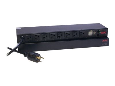 AP7901 - APC Switched Rack PDU - Power strip - 120 V AC - 10/100 Ethernet - Input: NEMA L5-20 - Output sockets: 8 (NEMA 5-20)