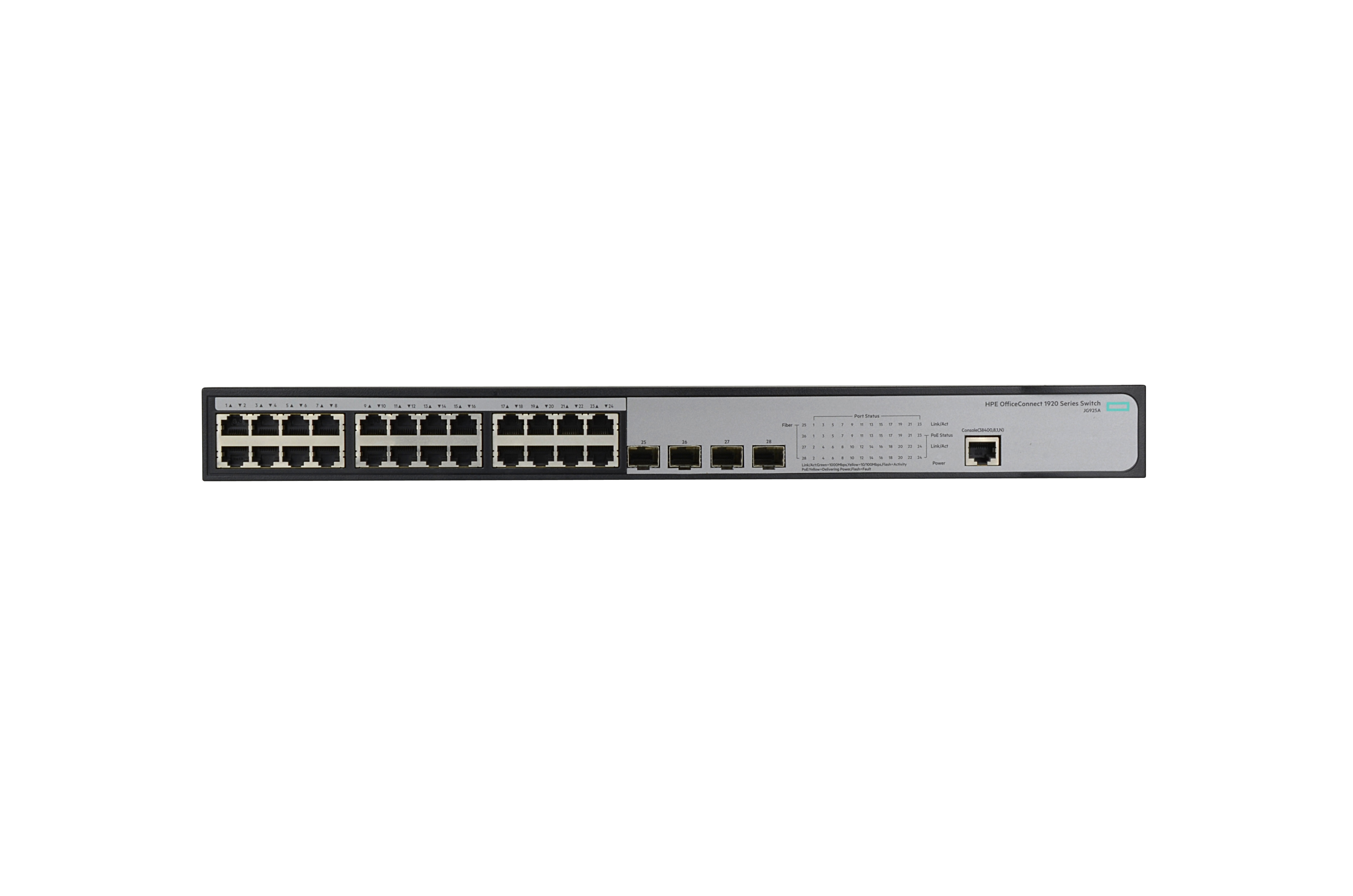 JG925A - Conmutador HPE - 24 puertos - Gestionado L3 - PoE+