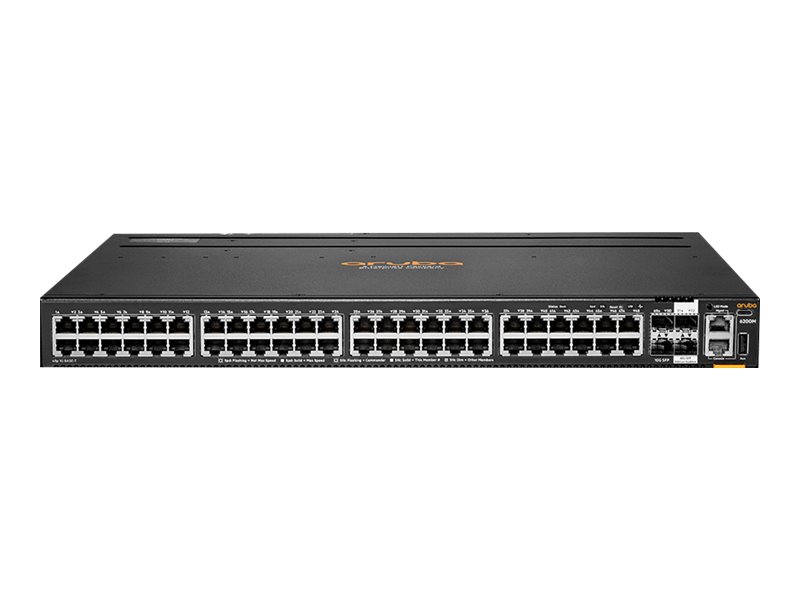 R8V10A - HPE Aruba 6200M 48G 4SFP+ TAA Switch - 48x 10/100/1000 + 4x 1G/10G SFP+