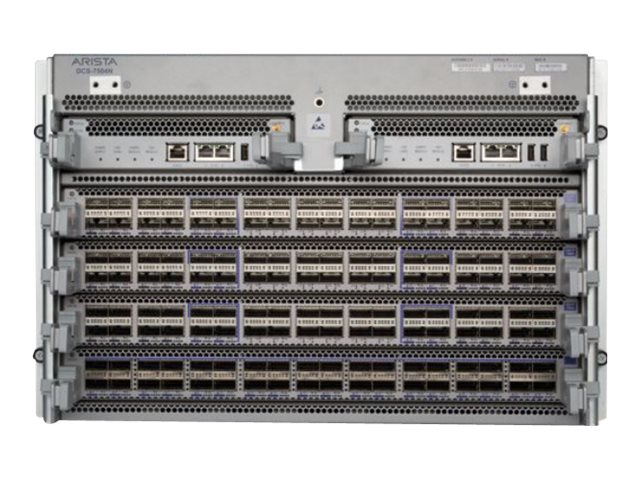 DCS-7504R-BND-D - Arista 7504R - Switch - L3 - managed - Flujo de aire de adelante hacia atrás - an Rack montable - con 2 x Supervisor modules (DCS-7500-SUP2)