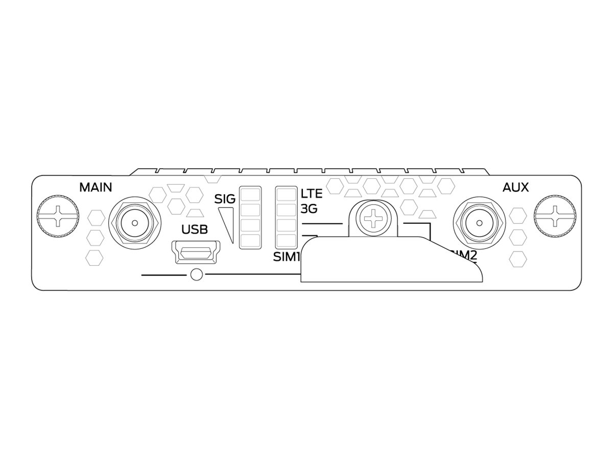 SRX-MP-LTE-AA - Juniper Mini-Physical Interface Module (Mini-PIM)