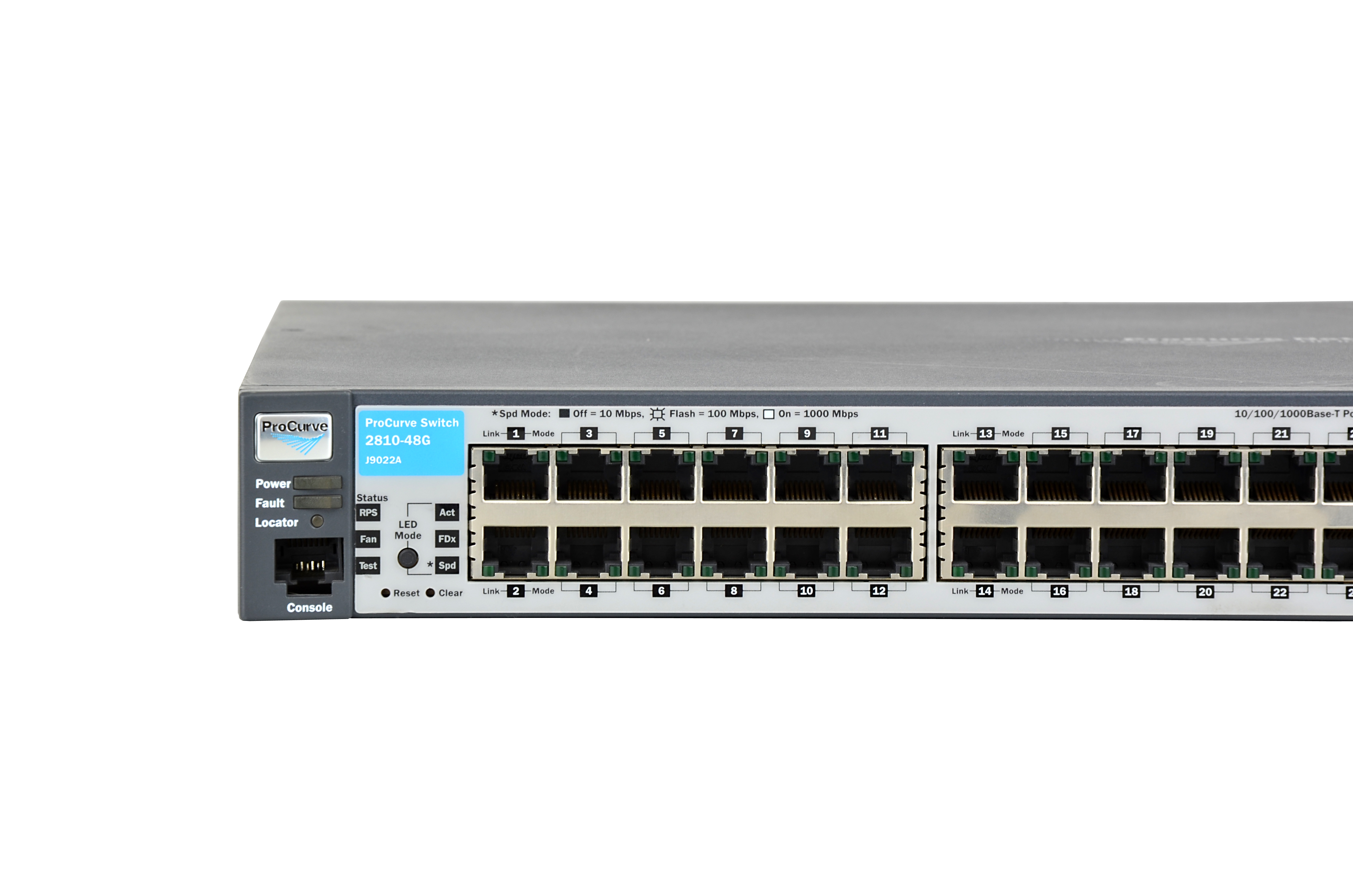 J9022A - Conmutador HPE - 48 puertos - Gestionado de capa 2