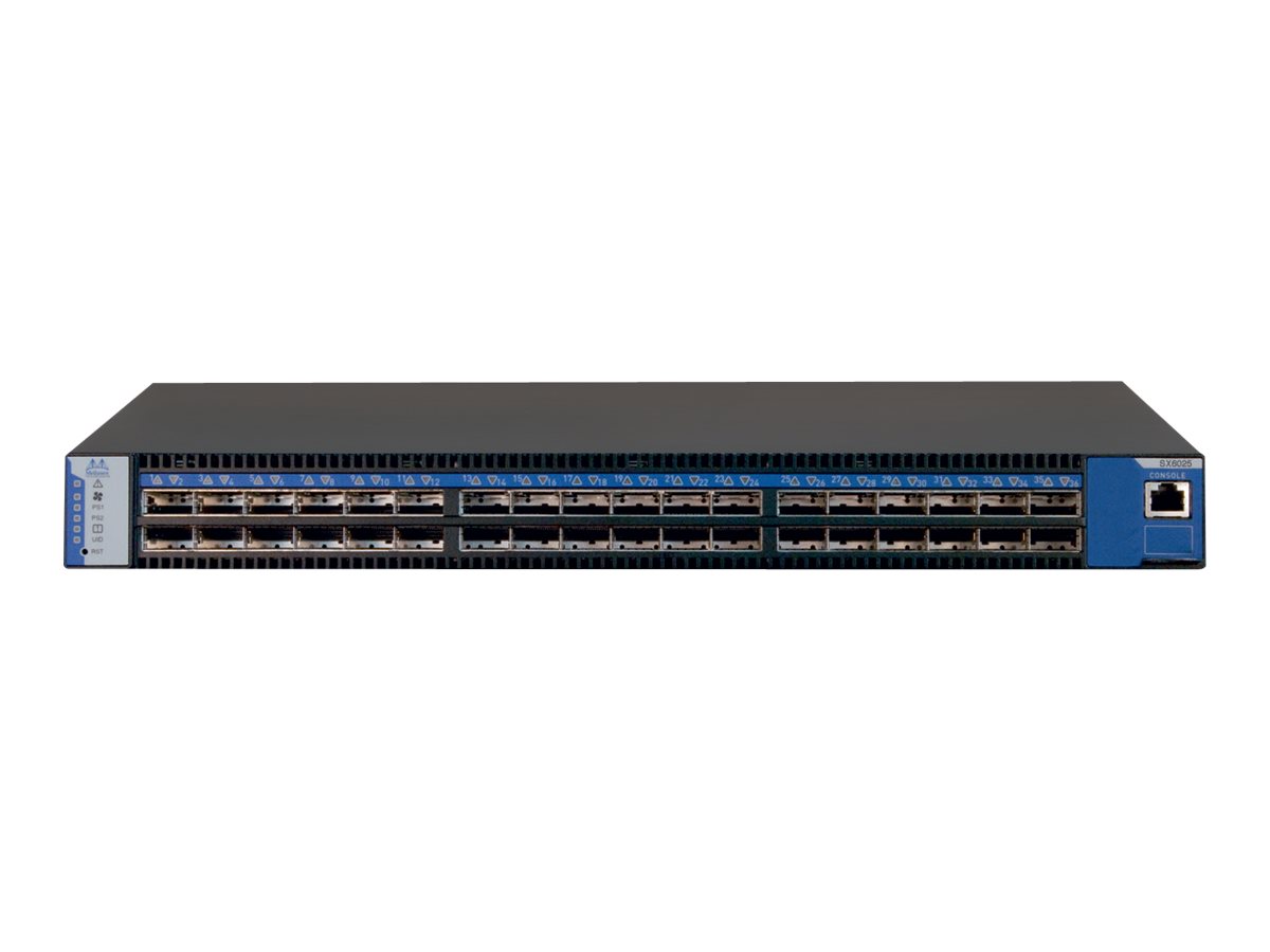 MSX6025F-1SRS - Mellanox InfiniBand SX6025 - Switch - unmanaged