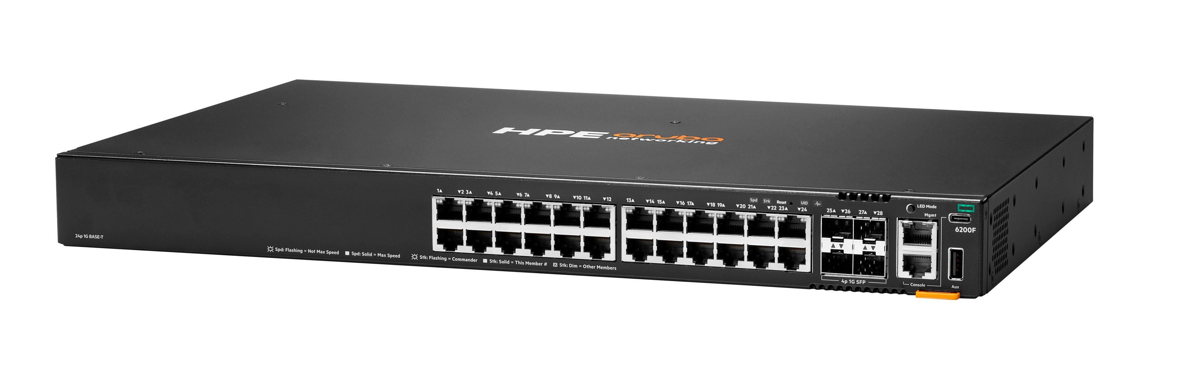 S0M81A - Conmutador HPE Aruba CX 6200 - 24 puertos - Gestionado L3