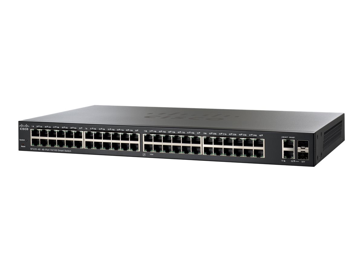 SF220-48-K9-EU - Cisco 220 Series Switch, managed