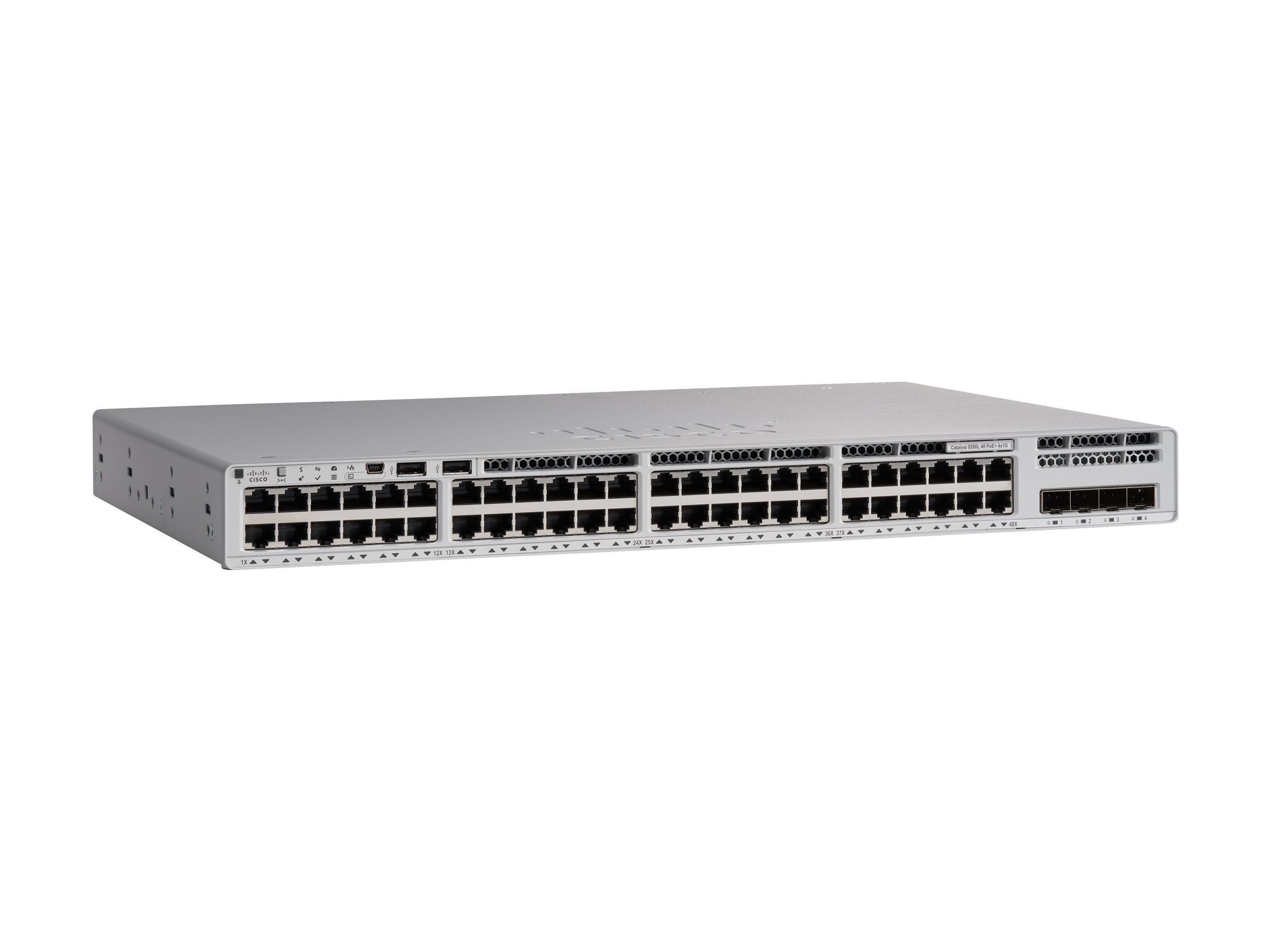 C9200L-48P-4G-E - Switch Cisco Catalyst 9200L - 48 porte - Gestito L3 - PoE+