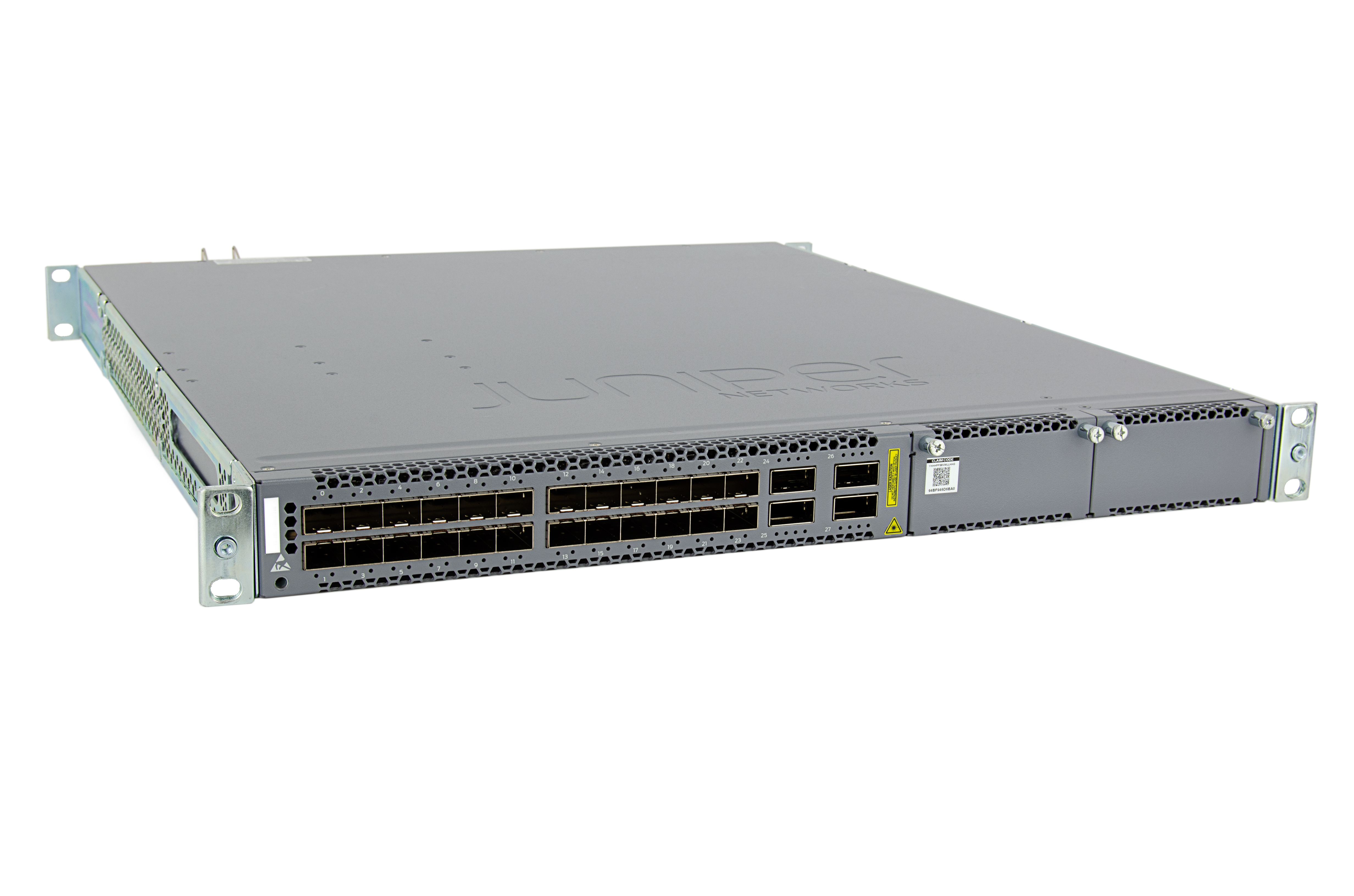EX4600-40F-AFO - Juniper EX Series EX4600 - Switch - L3 - managed - 24 x 1 Gigabit SFP/ 10 Gigabit SFP+ + 4 x 40 Gigabit QSFP+ (Compatible con breakout)