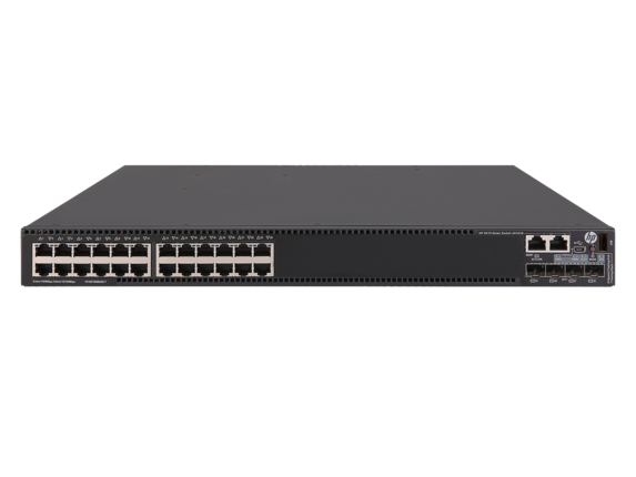 JH147A - HPE 5510 24G PoE+ 4SFP+ HI 1-slot Switch - Switch - managed - 24 x 10/100/1000 (PoE+)