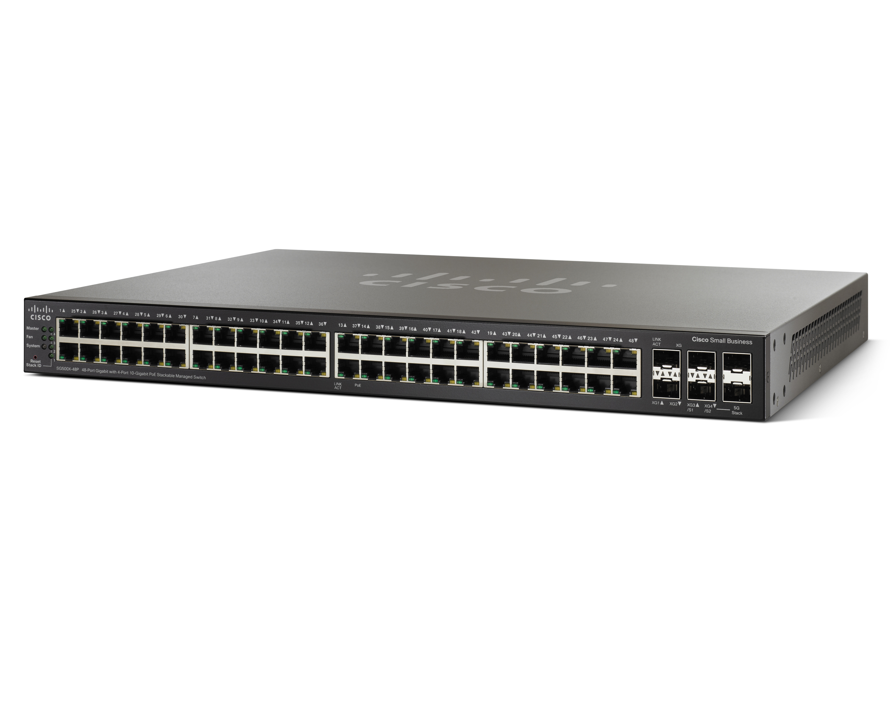 SG500X-48P-K9-G5 - Switch Cisco Business 500 - 48 porte - Gestito L3 - PoE