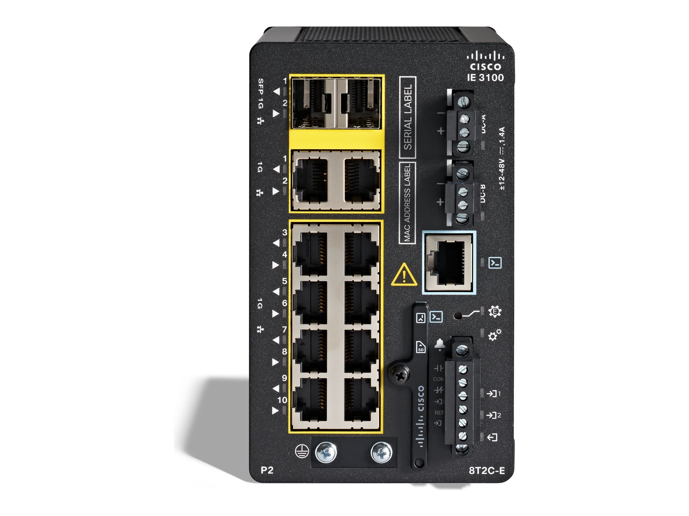 IE-3100-8P2C-E - Cisco Catalyst IE3100 Rugged Series - Network Essentials - Switch - managed - 8 x 10/100/1000 (PoE+)