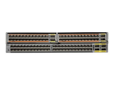 N56128P-4FEX-10G - Cisco Nexus 56128P - Switch - L3 - managed - 48 x 1 Gigabit / 10 Gigabit SFP+ + 4 x 40Gb Ethernet / FCoE QSFP+ (Compatibile breakout)