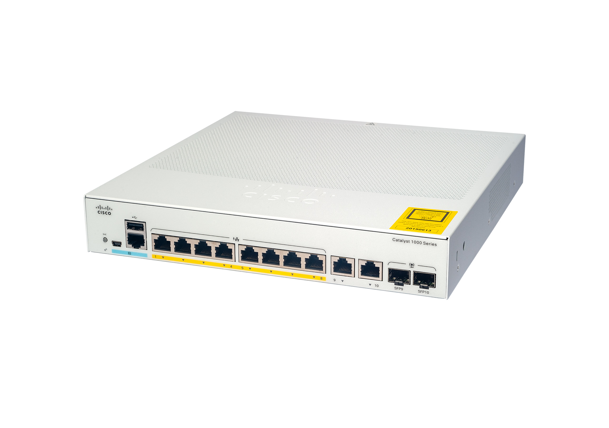 C1000-8FP-E-2G-L - Cisco Catalyst 8x 10/100/1000 PoE+ Switch