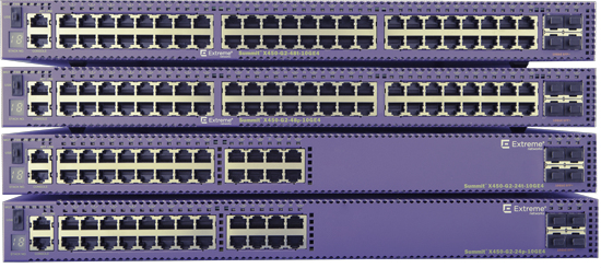 16179 - Extreme Networks X450-G2-48P-10GE4-BASE, Managed, L2/L3, Gigabit Ethernet (10/100/1000), Power over Ethernet (PoE), Rack-Einbau, 1U