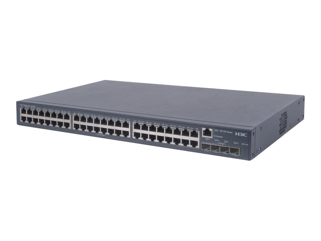 JE072A - HPE 5120-48G SI - Switch - L4 - managed - 48 x 10/100/1000 + 4 x SFP
