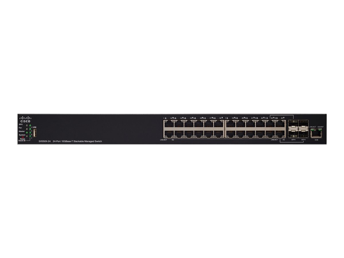 SX550X-24-K9-EU - Switch Cisco Business 550 - 24 porte - Gestito L3