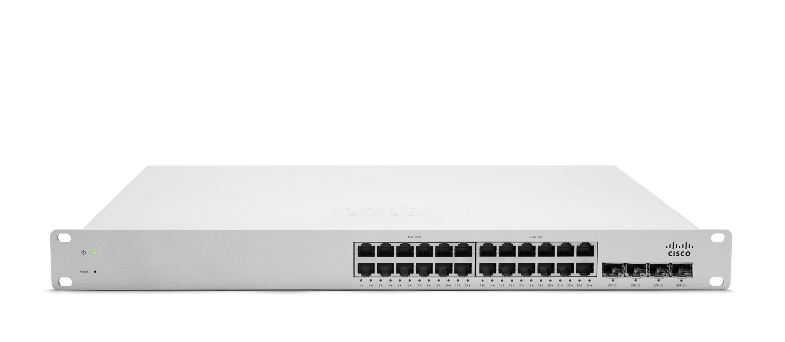 MS320-24P-HW - Cisco Meraki Cloud Managed MS320-24P - Switch - L3 - managed - 24 x 10/100/1000 (PoE+)