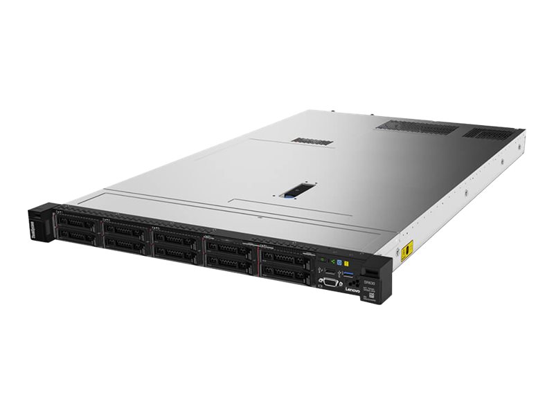7X02A0E9EA - Lenovo ThinkSystem SR630 7X02 - Server - Rack-Montage - 1U - de doble procesador - 1 x Xeon Gold 6246 / 3.3 GHz - RAM 32 GB - SAS - Hot-Swap 6.4 cm (2.5")