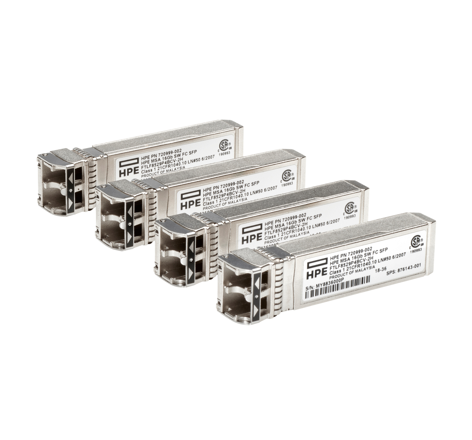 C8R23B - HPE SFP+ transceiver module - 8 GB Fibre Channel (SW)
