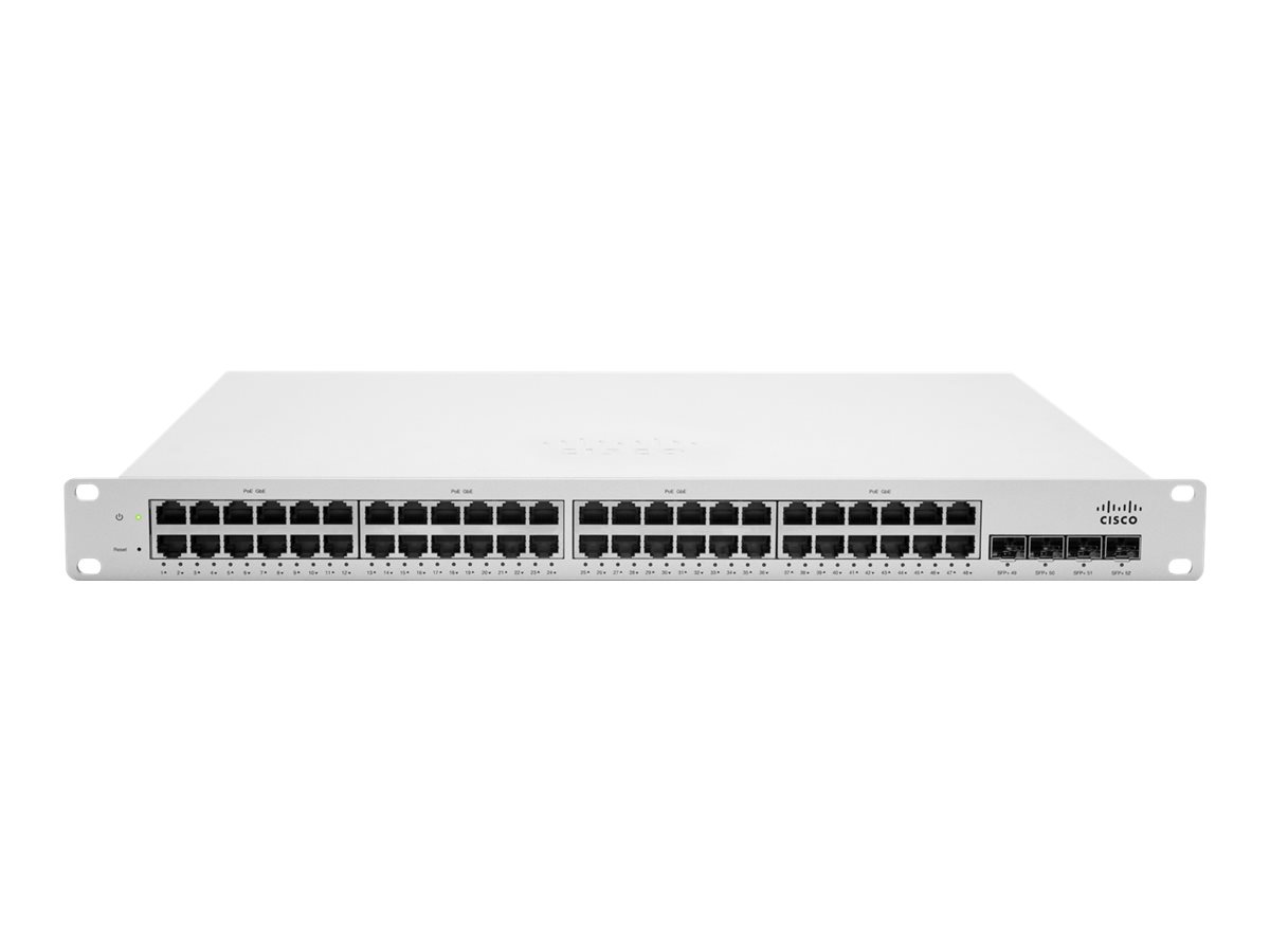 MS220-48FP-HW - Cisco Meraki Cloud Managed MS220-48FP - Switch - managed - 48 x 10/100/1000 (PoE+)