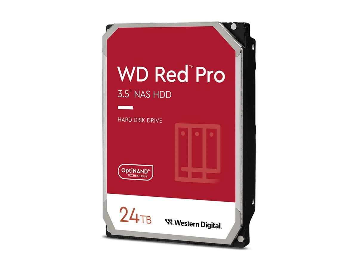 WD241KFGX - WD Red Pro WD241KFGX - Festplatte - Enterprise - 24 TB - intern - 3.5" (8.9 cm)