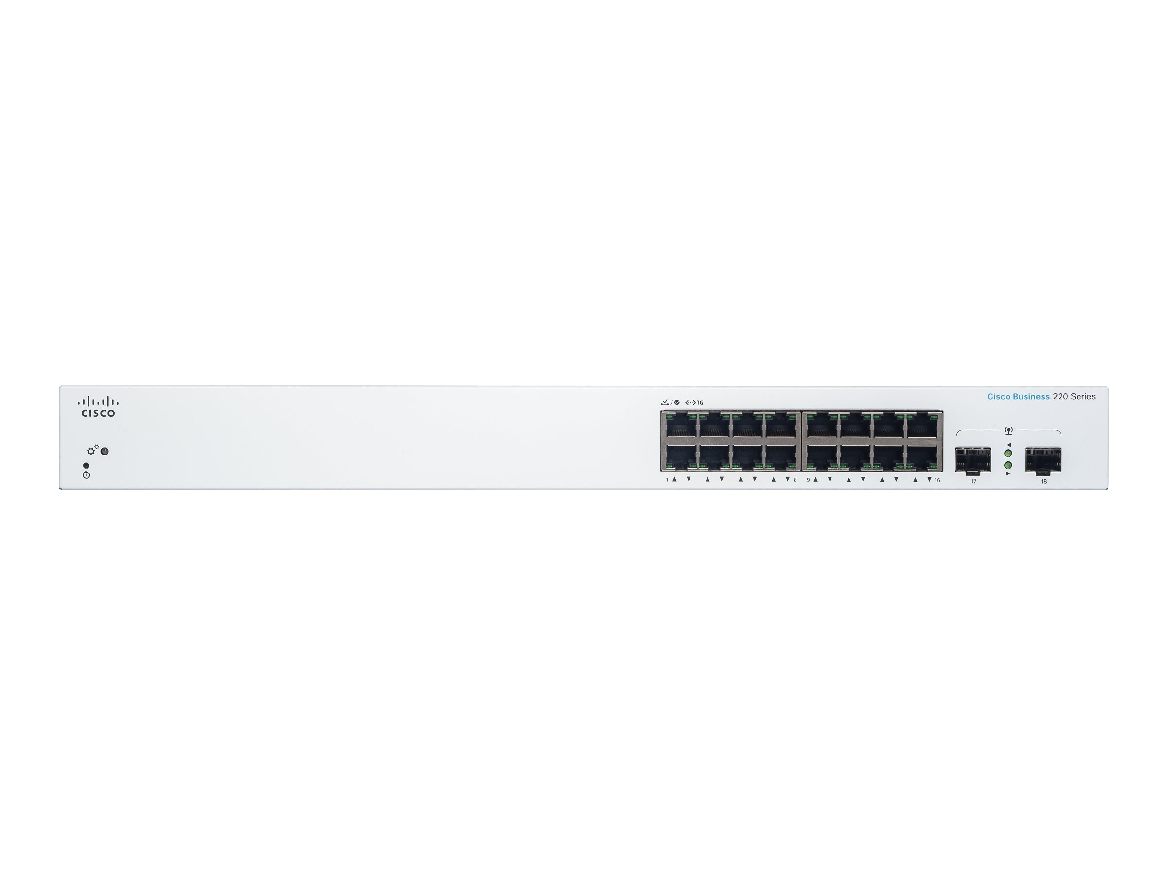 CBS220-16T-2G-EU - Switch Cisco Business 220 - 18 puertos