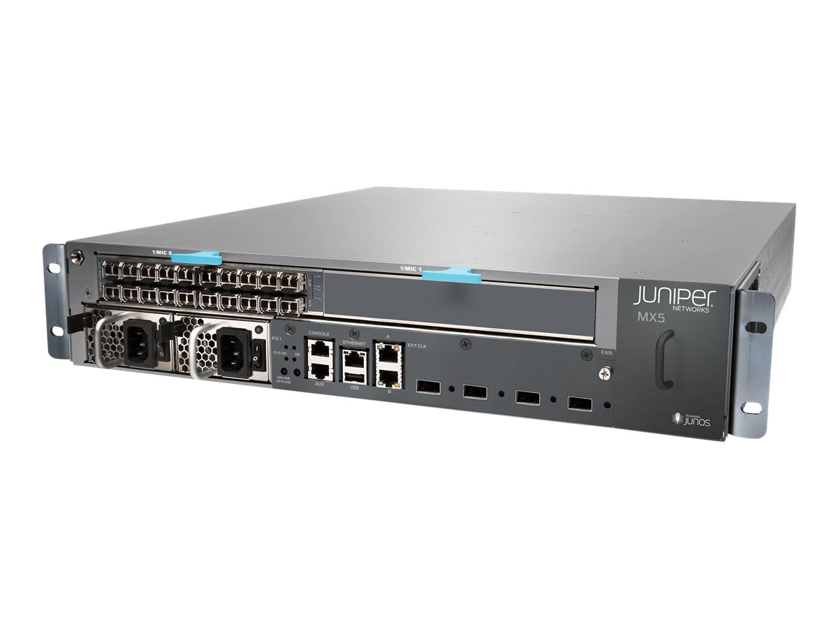 MX5BASE-T - Juniper MX5 - - Modular Unidad de expansión