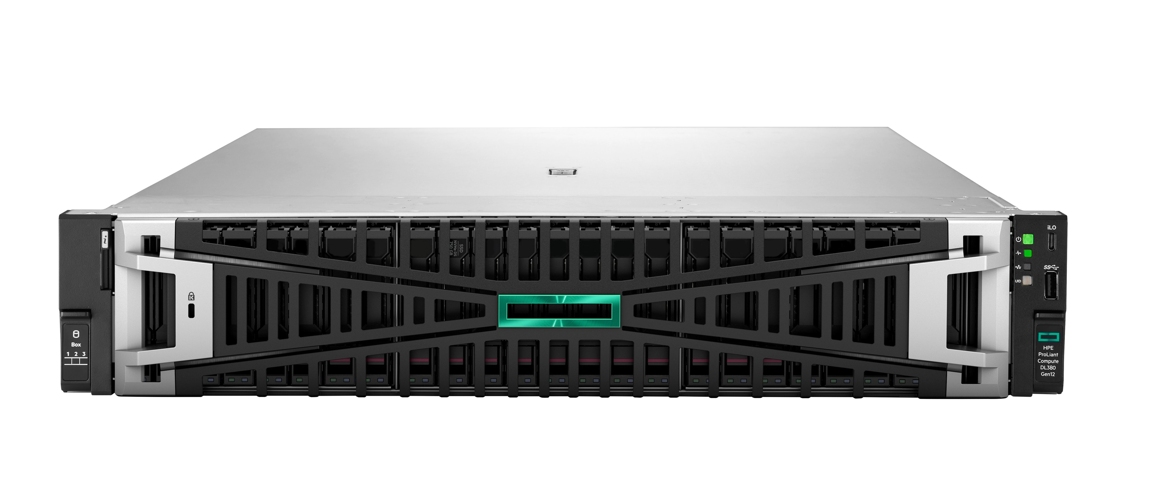 P89316-425 - HPE ProLiant Compute DL380 Gen12 - Server - Rack-Montage - 2U - de doble procesador - 1 x Xeon 6505P / 2.2 GHz - RAM 64 GB - Hot-Swap 6.4 cm (2.5")