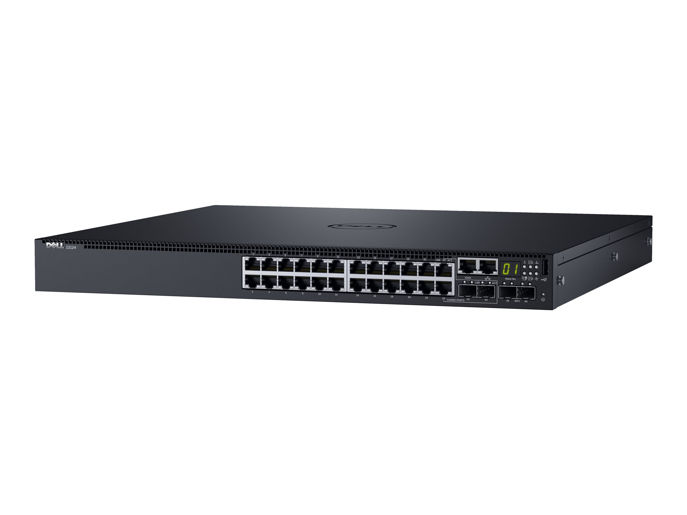210-AIMQ - Dell Networking S3124 - Switch - L3 - managed