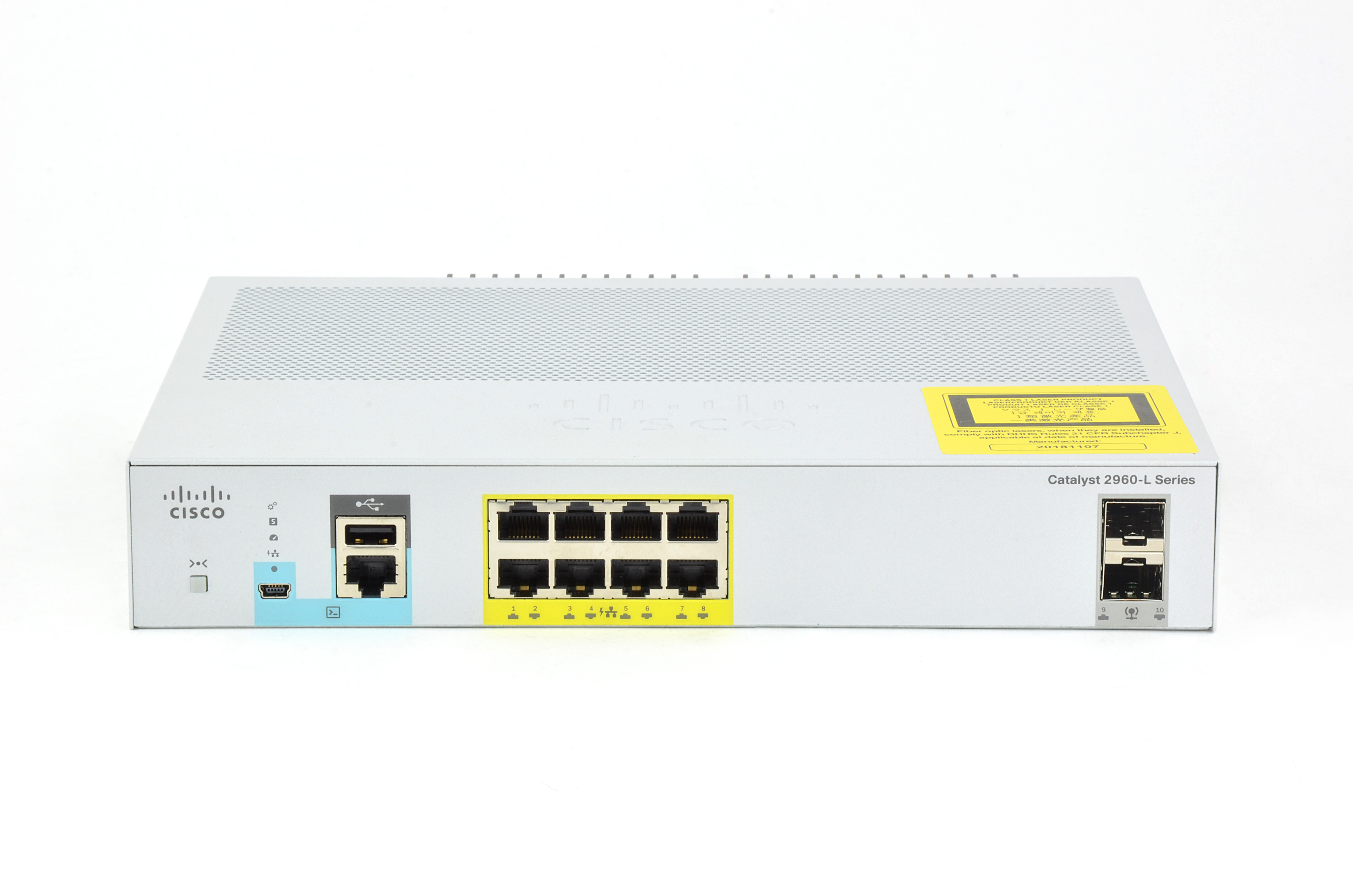 WS-C2960L-8PS-LL - Conmutador Cisco Catalyst 2960L - 8 puertos - Gestionado de capa 2