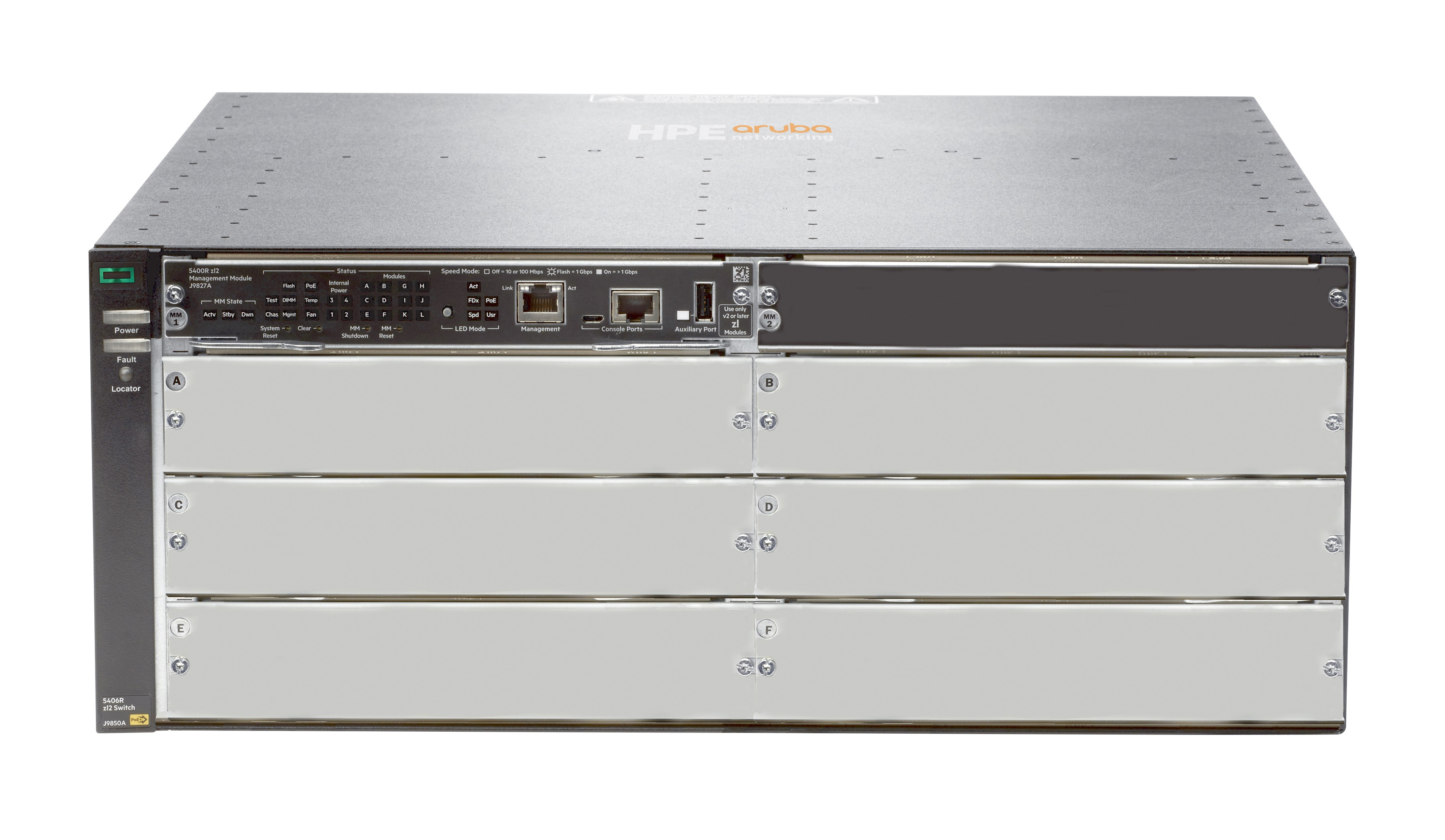 J9821A - HPE Aruba 5406R zl2 Switch, managed, Rack mountable