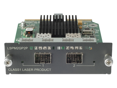 JD367A – HPE Expansion Module – 1GbE – 1000Base-X – 2 ports
