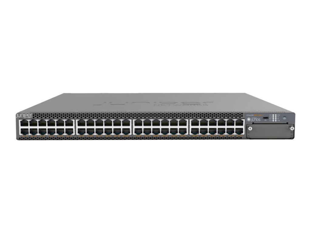 EX4400-48MP-S - Juniper EX Series EX4400-48MP - Switch - L3 - managed - 12 x 100/1000/2.5G/5G/10GBase-T (PoE++)