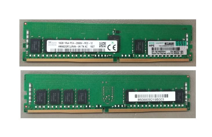 850880-001 - HPE DDR4 - Modul - 16 GB - DIMM 288-PIN - 2666