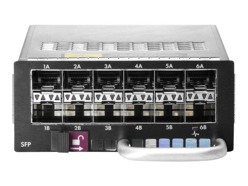JC769A - HPE HP NX IPS 6-port GbE SFP Module - Expansion module