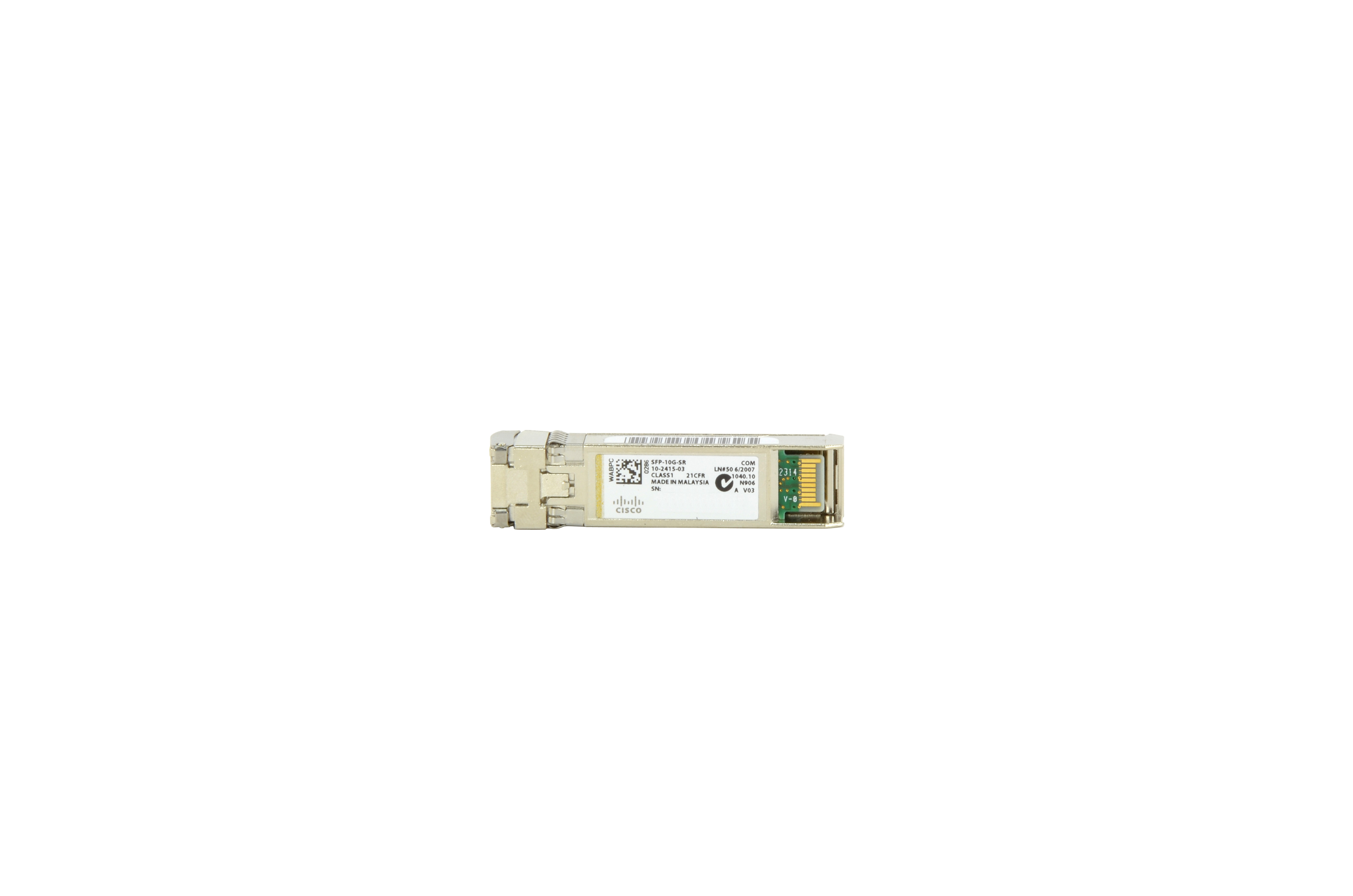 SFP-10G-SR - Cisco SFP+ Transceiver Module, 10GbE, 10GBase-SR