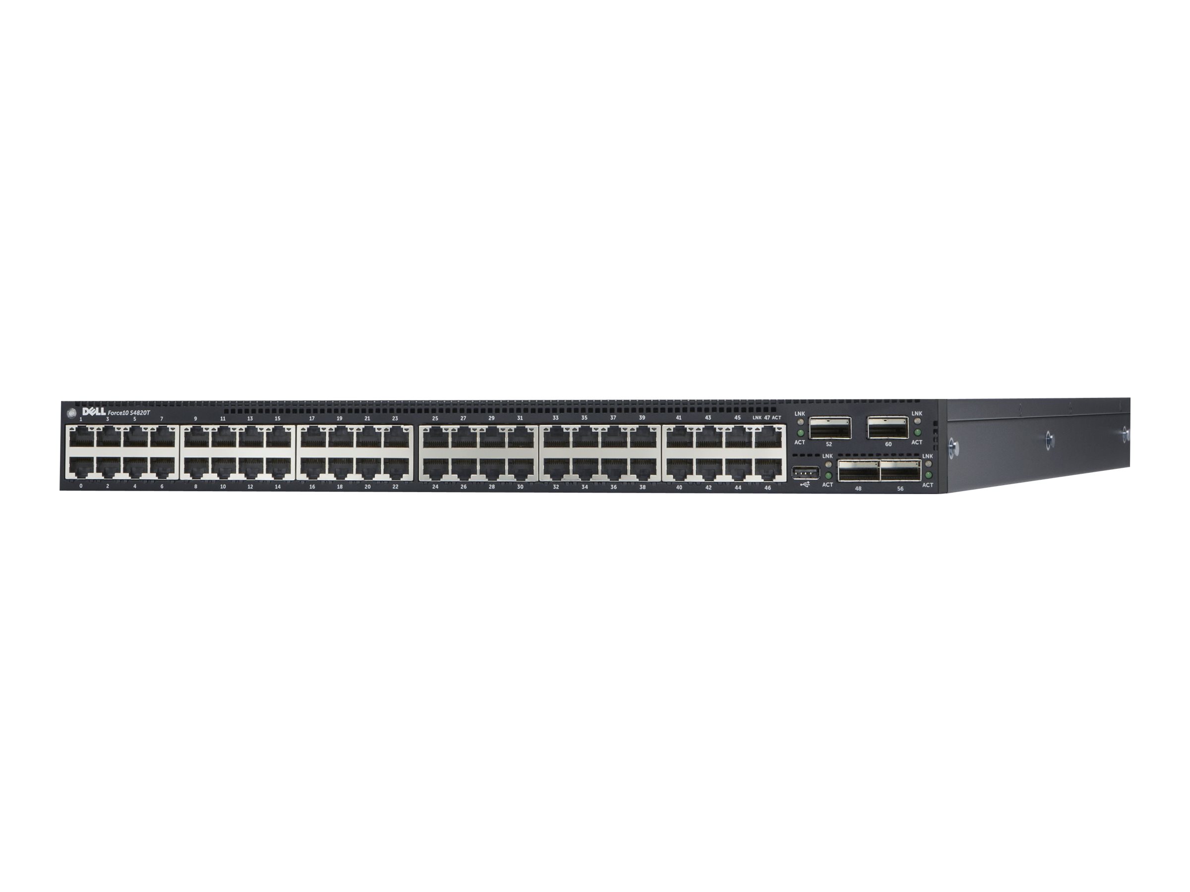 210-AADO - Dell Force10 S4820T - Switch - managed - 48 x