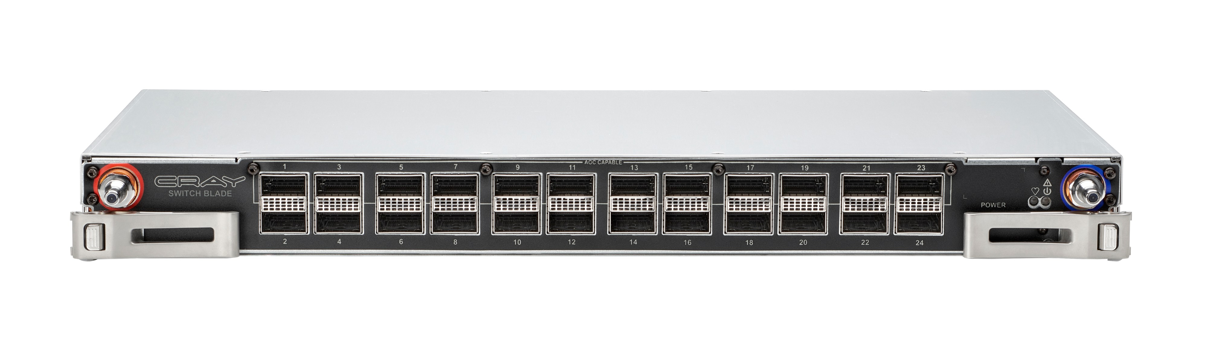 R4K41B - HPE Slingshot - Switch - managed - 32 x 200 Gigabit QSFP-DD