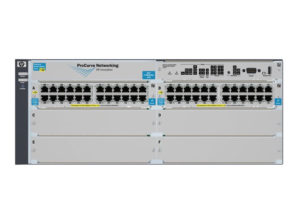 J8699A#ABB - HPE Aruba 5406-48G zl - Switch - managed - 48 x 10/100/1000 (PoE)