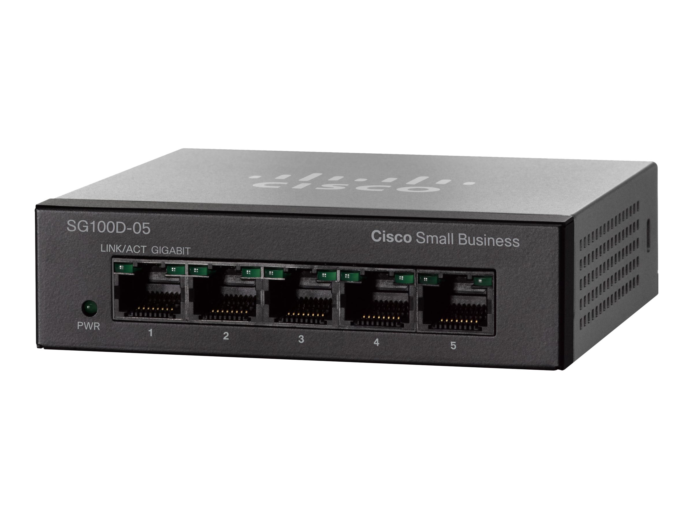 SG100D-05-EU - Cisco SG 100D-05 Switch, unmanaged