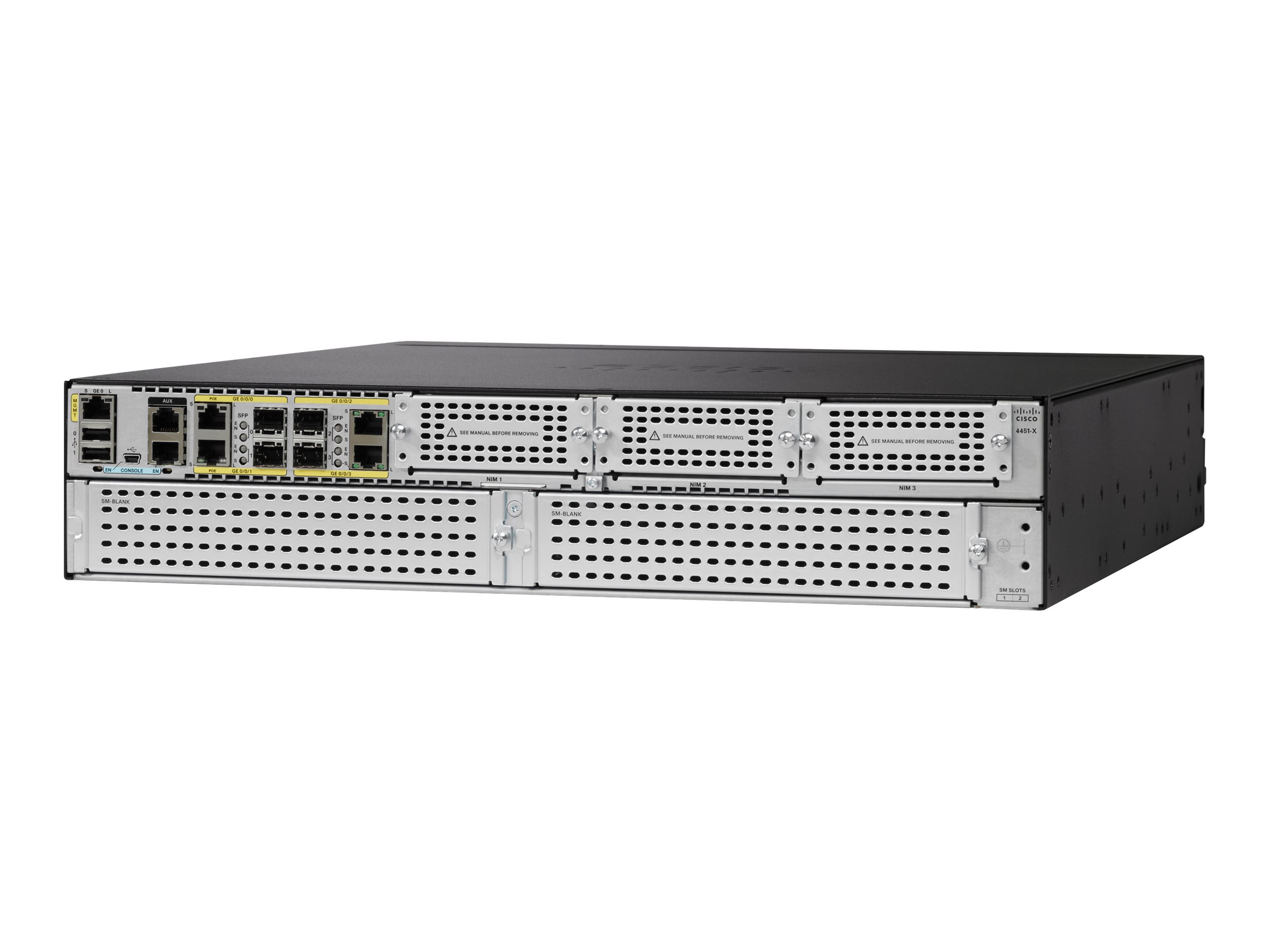 ISR4451-X-V/K9 - Ensemble routeur Cisco 4451-X pour voix et vidéo