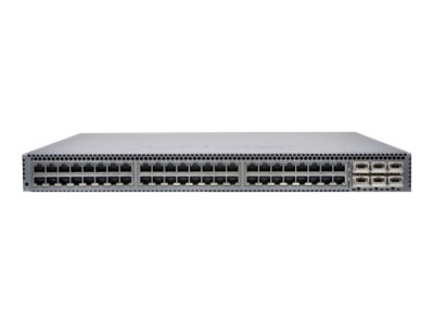 QFX5100-48T-DC-AFI - Juniper QFX Series QFX5100-48T - Switch - L3 - managed - 48 x 100/1000/10000 + 6 x 40 Gigabit QSFP+ (Compatible con breakout)