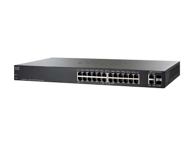 SF200E-24P - Cisco Small Business Smart SF200E-24P - Switch - managed - 12 x 10/100 (PoE)