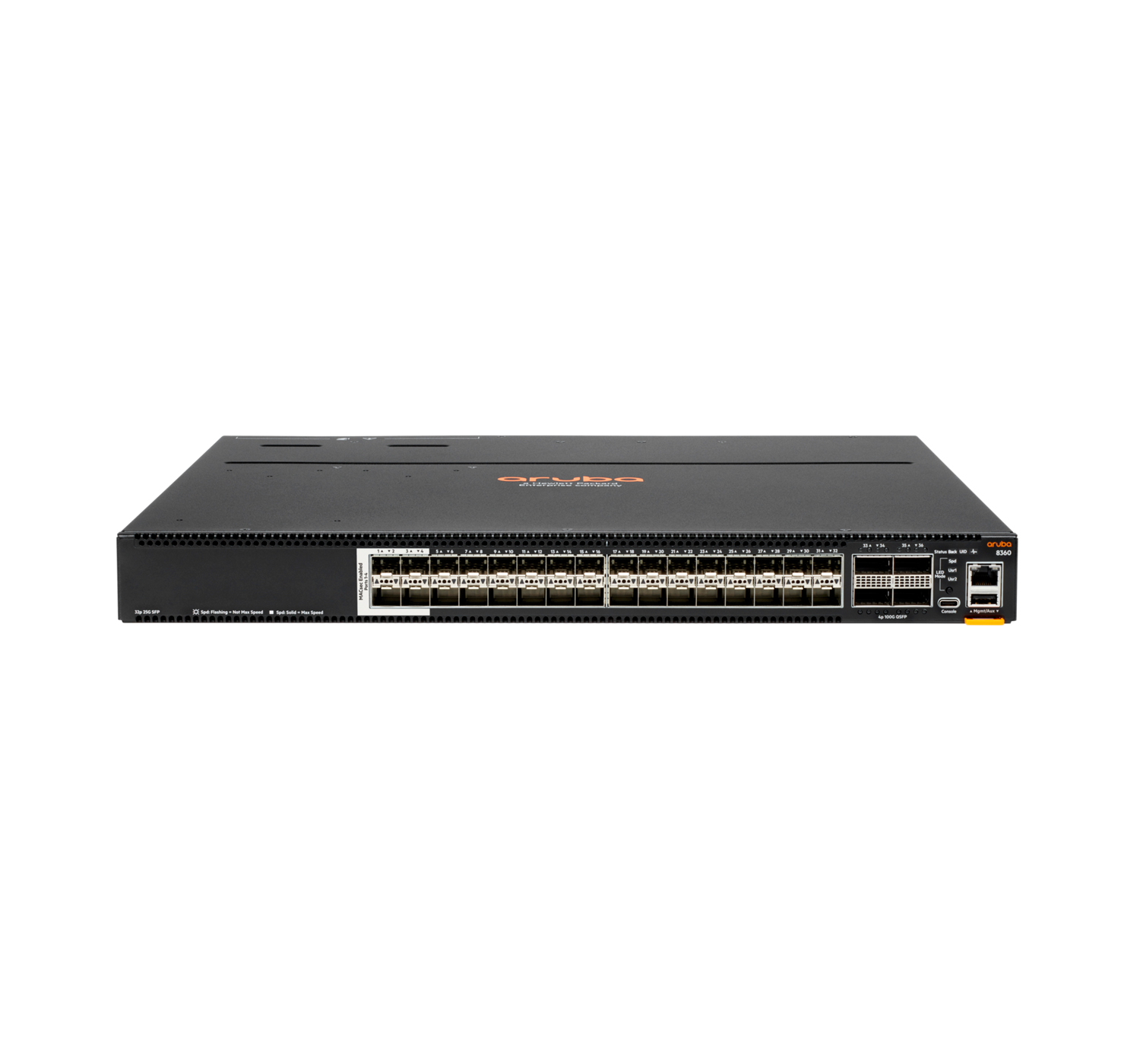 JL701A - HPE Aruba CX 8360-32Y4C - Switch - L3 - managed