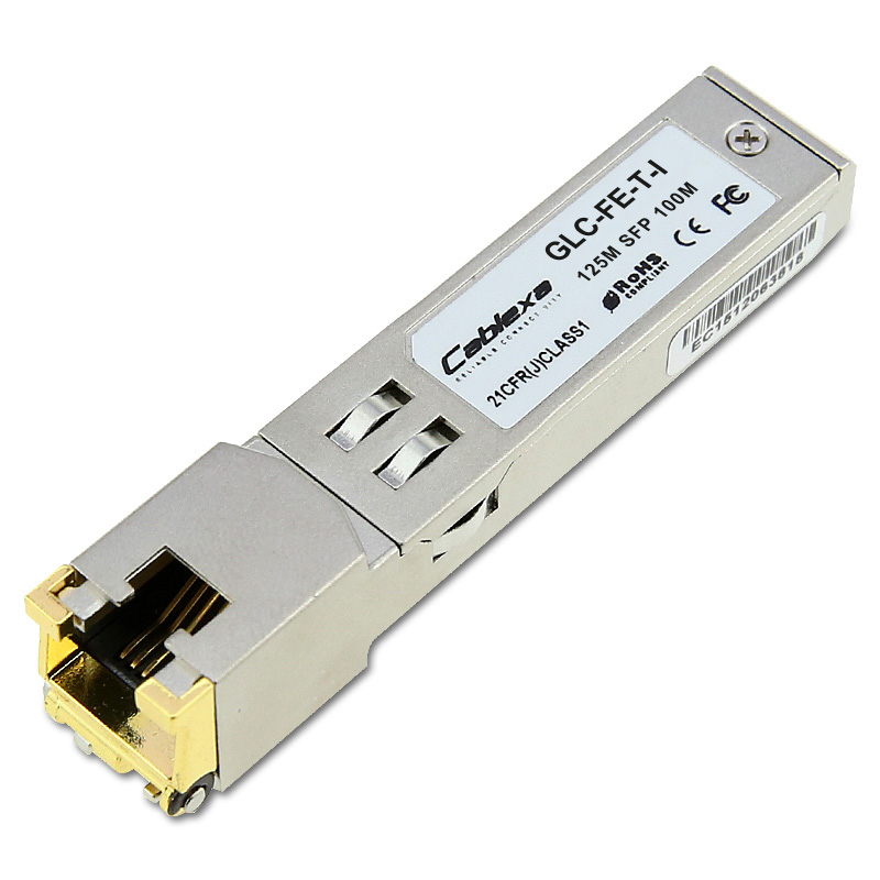 GLC-FE-T-I= - Cisco SFP (Mini-GBIC) transceiver module - 100 Mb
