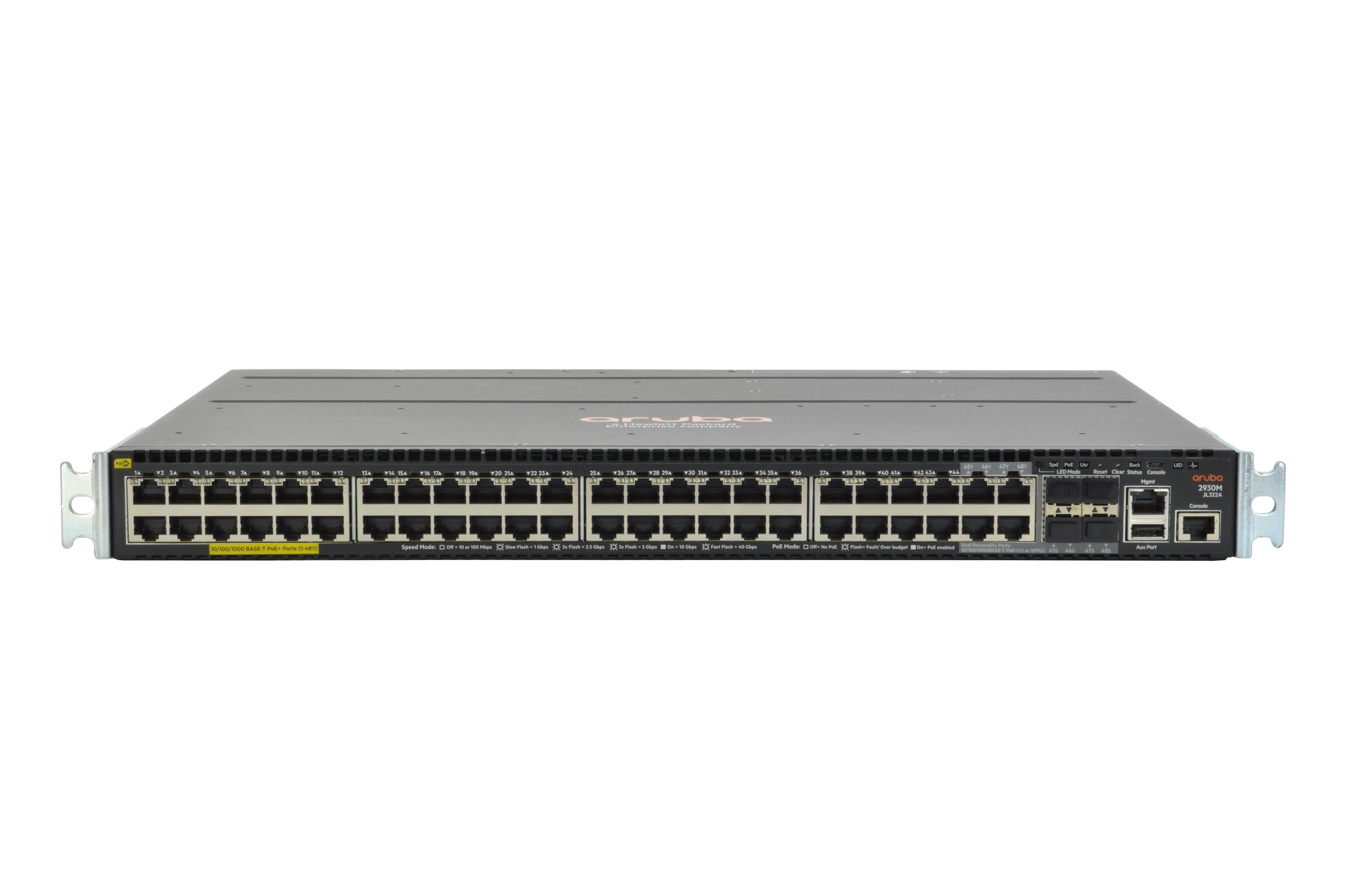 JL322A - Switch HPE Aruba 2930M - 48 puertos - Gestionado L3 - PoE+