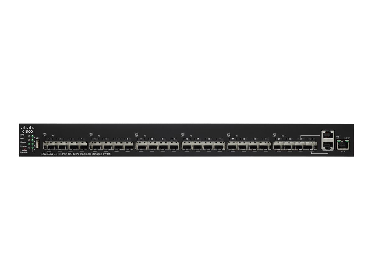 SG350XG-24F-K9-EU - Commutateur Cisco Business 350 - 24 ports - Géré L2