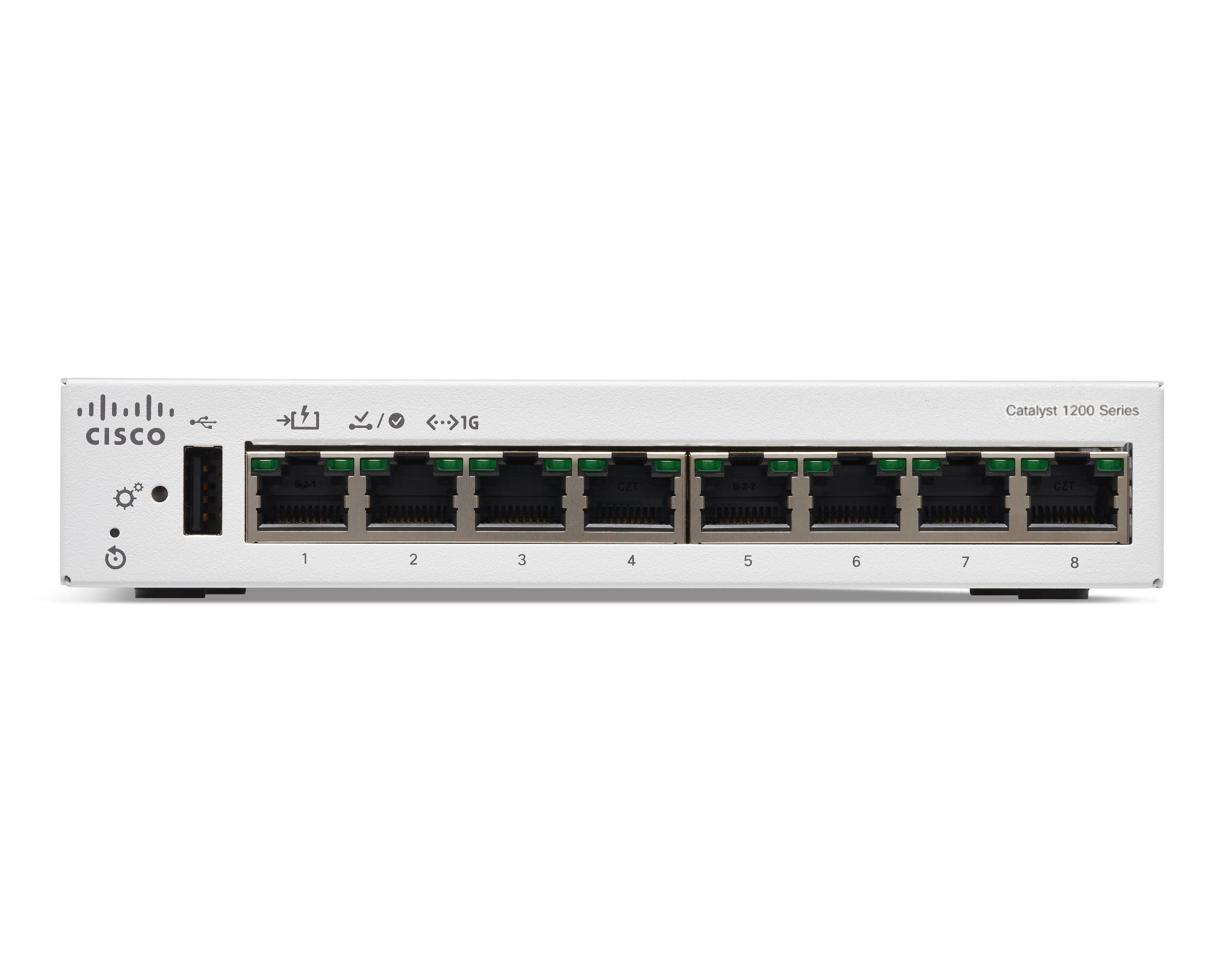 C1200-8T-D - Conmutador Cisco Catalyst 1200 - 8 puertos - Gestionado L3